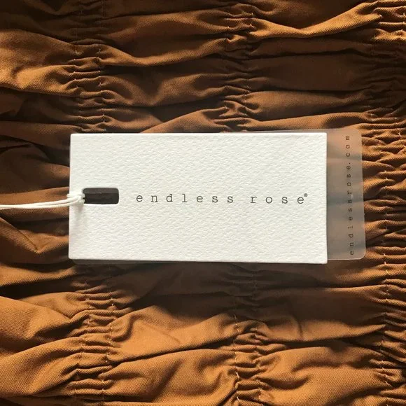 Endless Rose Smocked Ruffle Top (NWT) - Picture 7 of 10